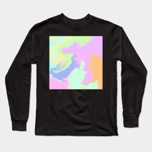 Pastel Tie Dye Long Sleeve T-Shirt